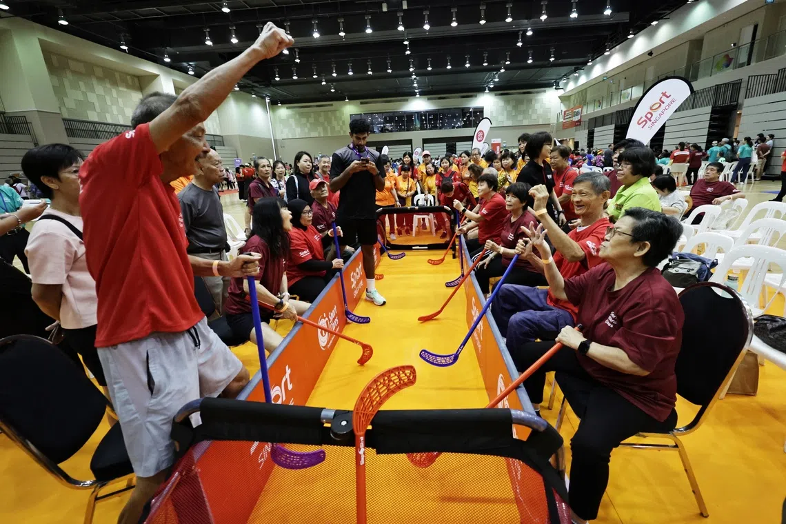 The event aims to inspire seniors to stay active, participate in sport and forge friendships with other participants.