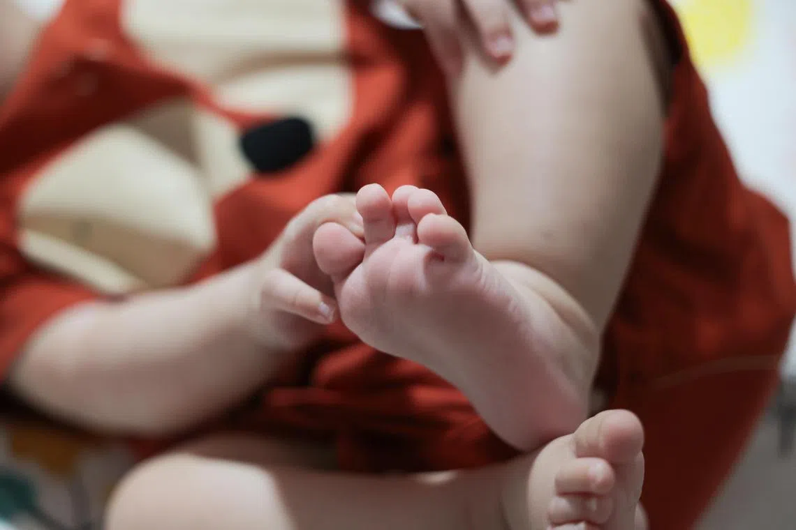 Like many other countries, Singapore does not automatically grant citizenship to children born here.  