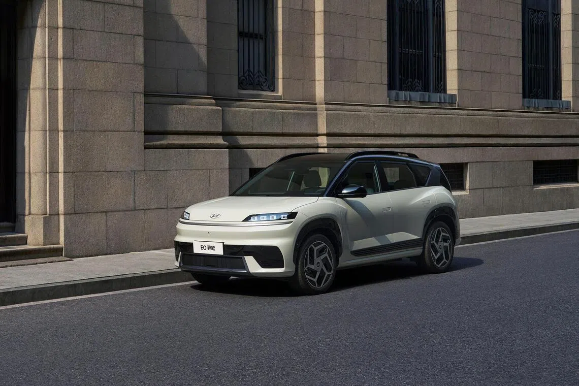 The Chinese-built Hyundai Elexio will launch in Singapore in September.