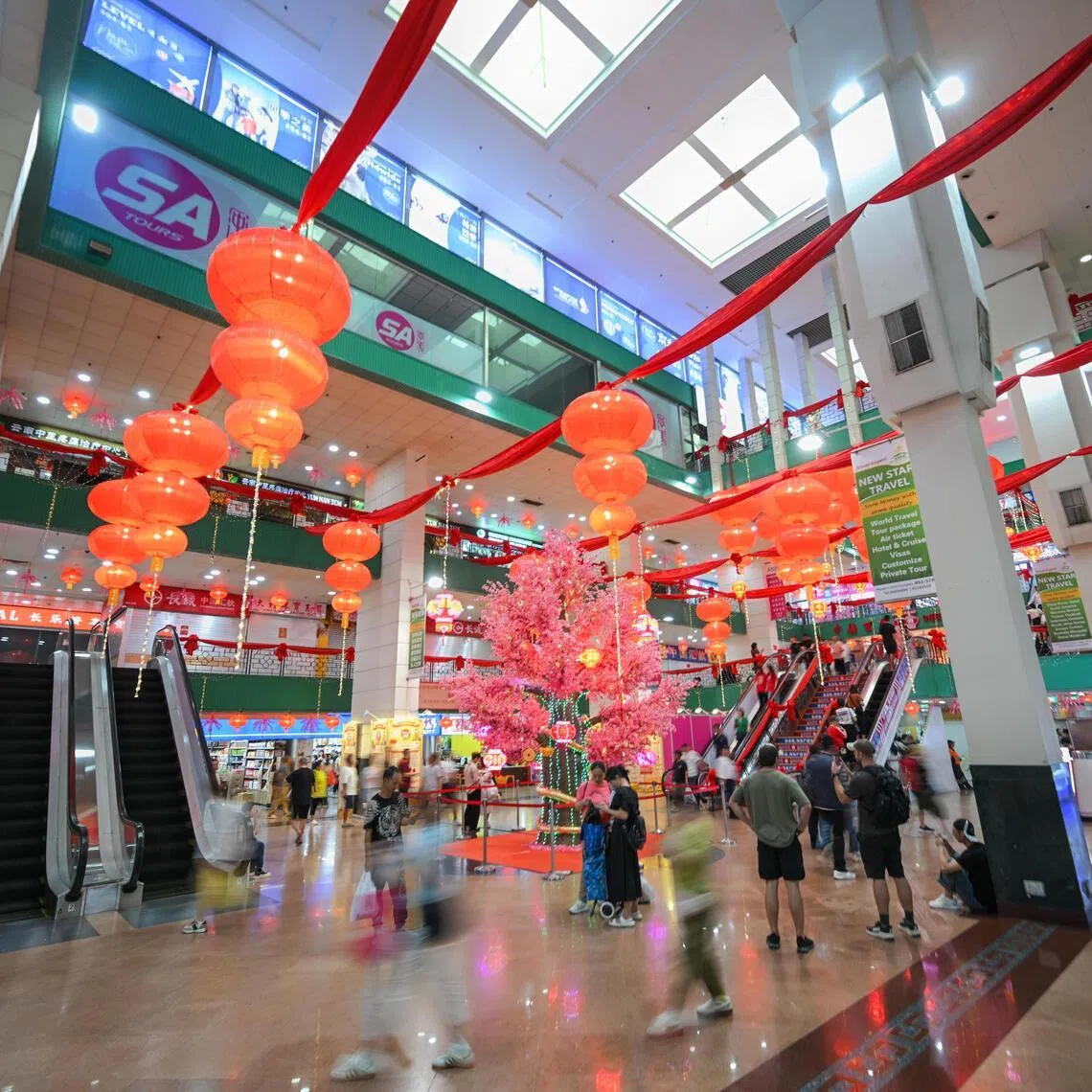 Chinese New Year gave a year-on-year lift to retail sales in February, reversing January’s decline, though a month-on-month pullback could be flagging slowing growth. 