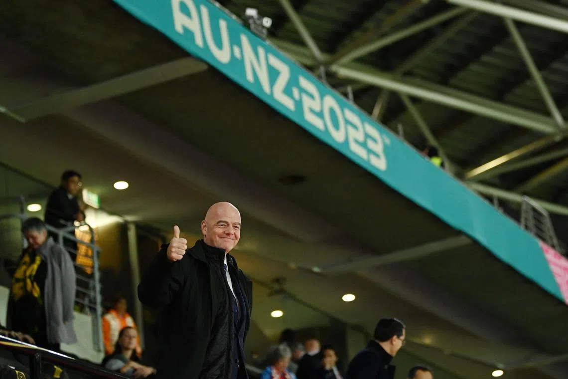 Fifa president Gianni Infantino reiterated how his organisation had invested US$1 billion in the women’s game at the Fifa Women’s Football Convention on Friday.