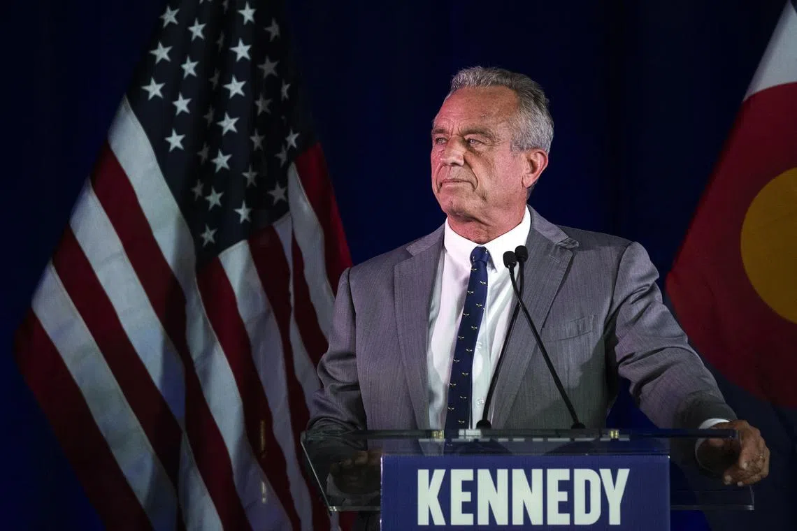 Robert F. Kennedy Jr is an environmental advocate who has spread misinformation on vaccines and whose family has denounced his presidential bid. 