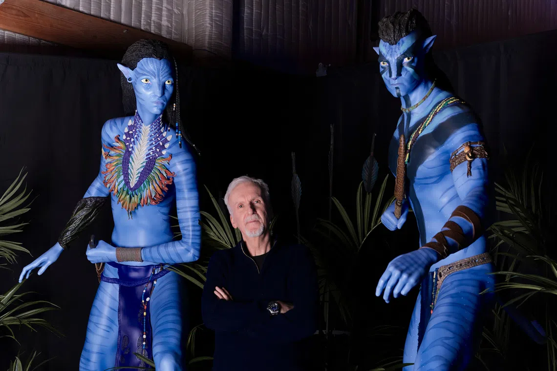 James Cameron thinks of Avatar as a family saga, like crime trilogy The Godfather (1972 to 1990), with intergenerational drama and warring clans.