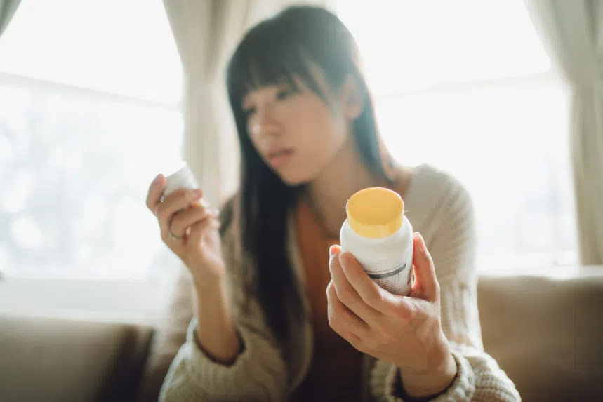 Woman looking at best magnesium supplements