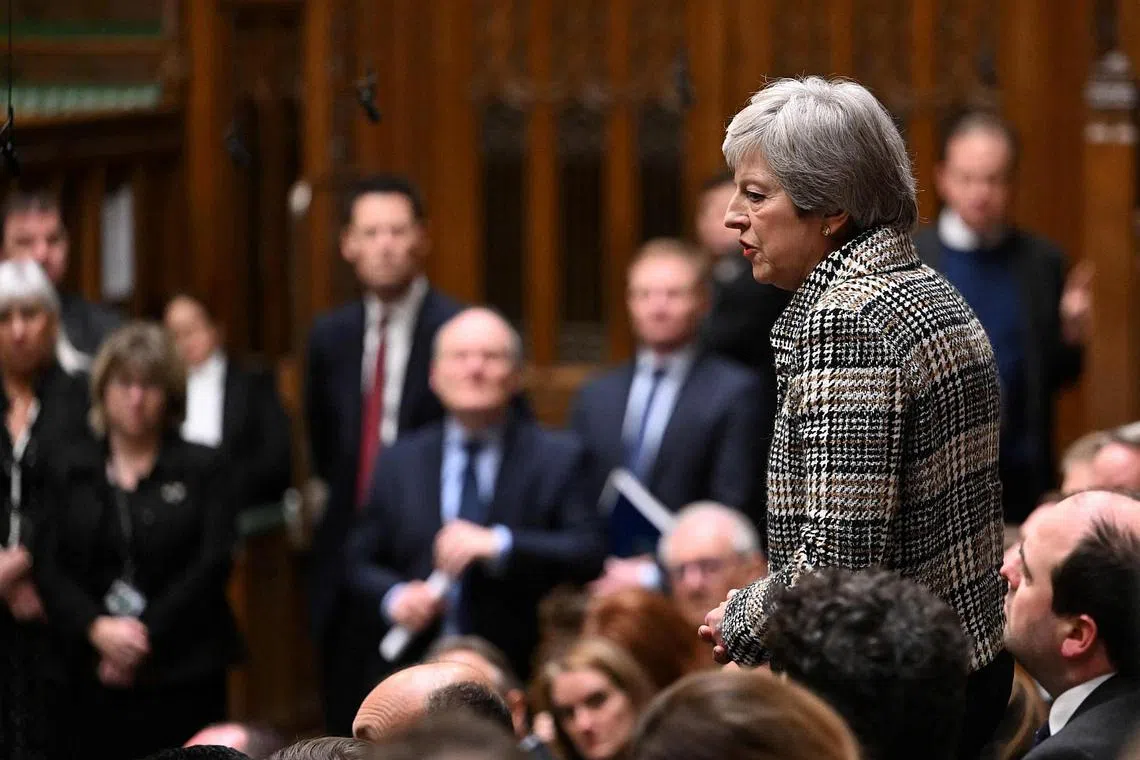 Former British PM Theresa May's outside interests included a payment of £107,600 for a speech in Saudi Arabia.