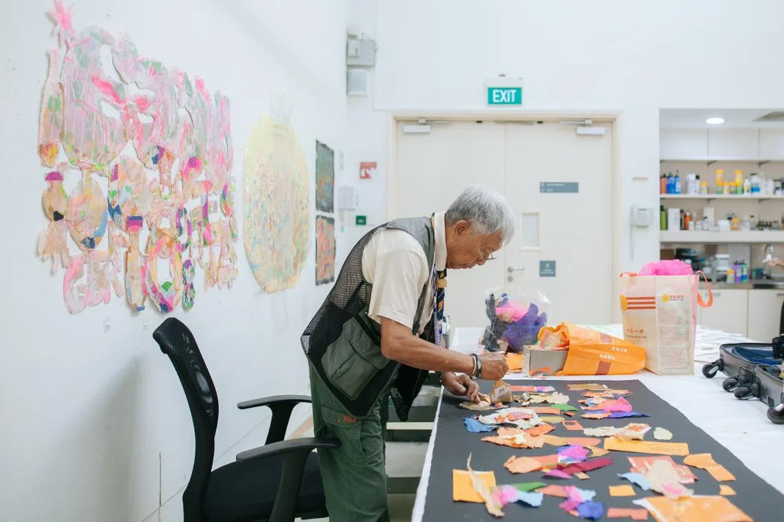 Cultural Medallion recipient and artist Goh Beng Kwan has become more florid with age.