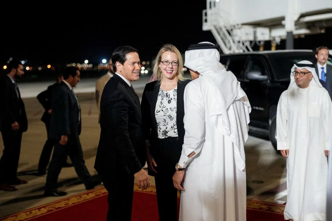 Rubio visits Bahrain seeking Gulf backing for Iran deal