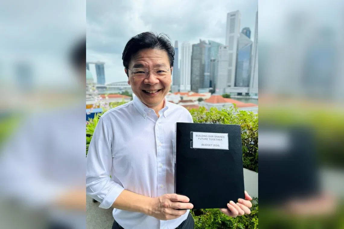 DPM Lawrence Wong said the Budget would be the first instalment of plans set out in the Forward Singapore road map.