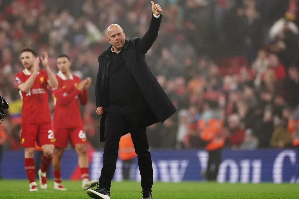 Liverpool manager Arne Slot believes that the Reds are a strong team both at home and away.