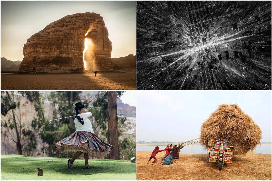 The winners of the Sony World Photography Awards showcased photos of people, nature and landscapes.