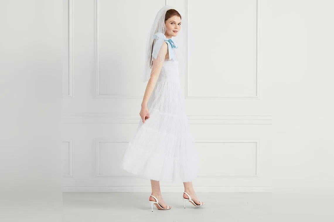 The Nap Dress, introduced by Hill House Home in 2019. is a sort of elevated nightgown - comfortable enough to sleep in, stylish enough to step outside in.