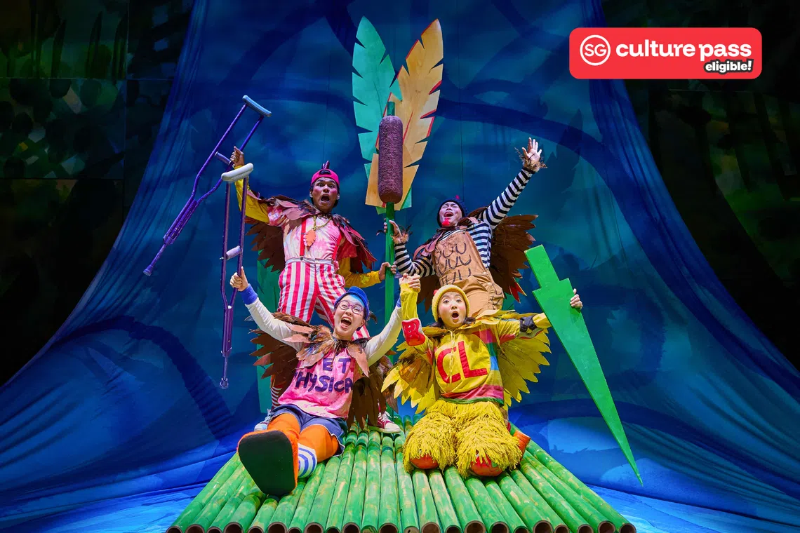 chicken little stage performance