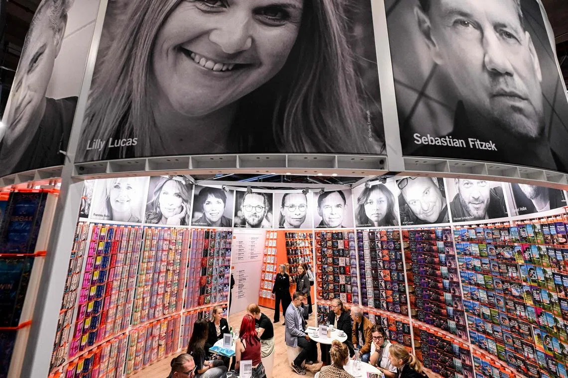 AI use in writing books was at the centre of heated discussions at the world’s biggest book industry fair in Frankfurt.