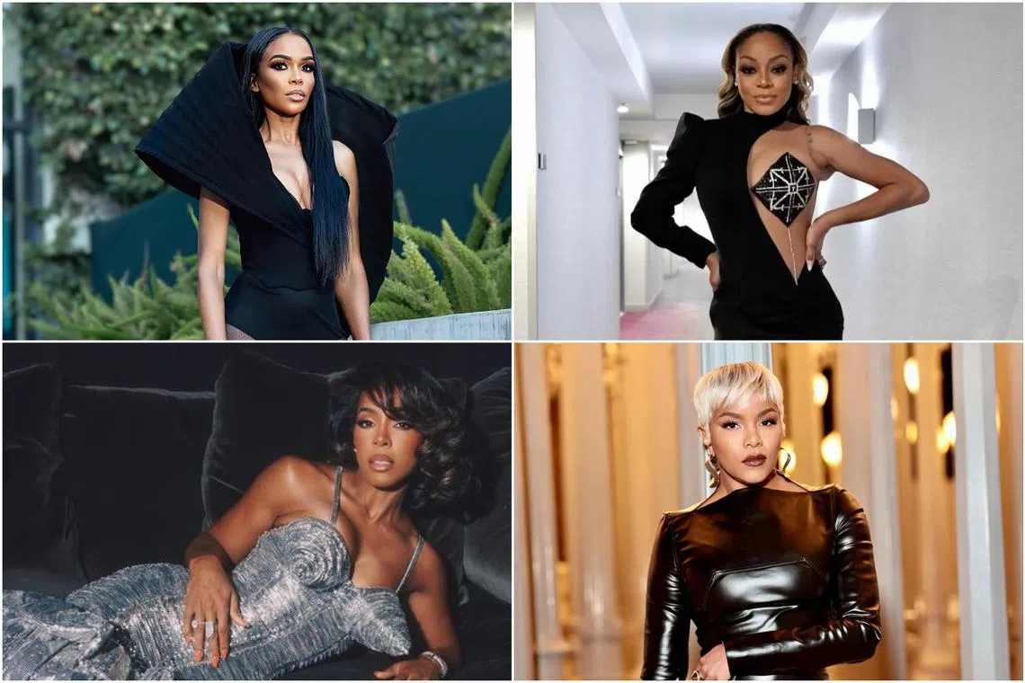 (Clockwise from top left) Former Destiny's Child members Michelle Williams, LaTavia Roberson, LeToya Luckett and Kelly Rowland.