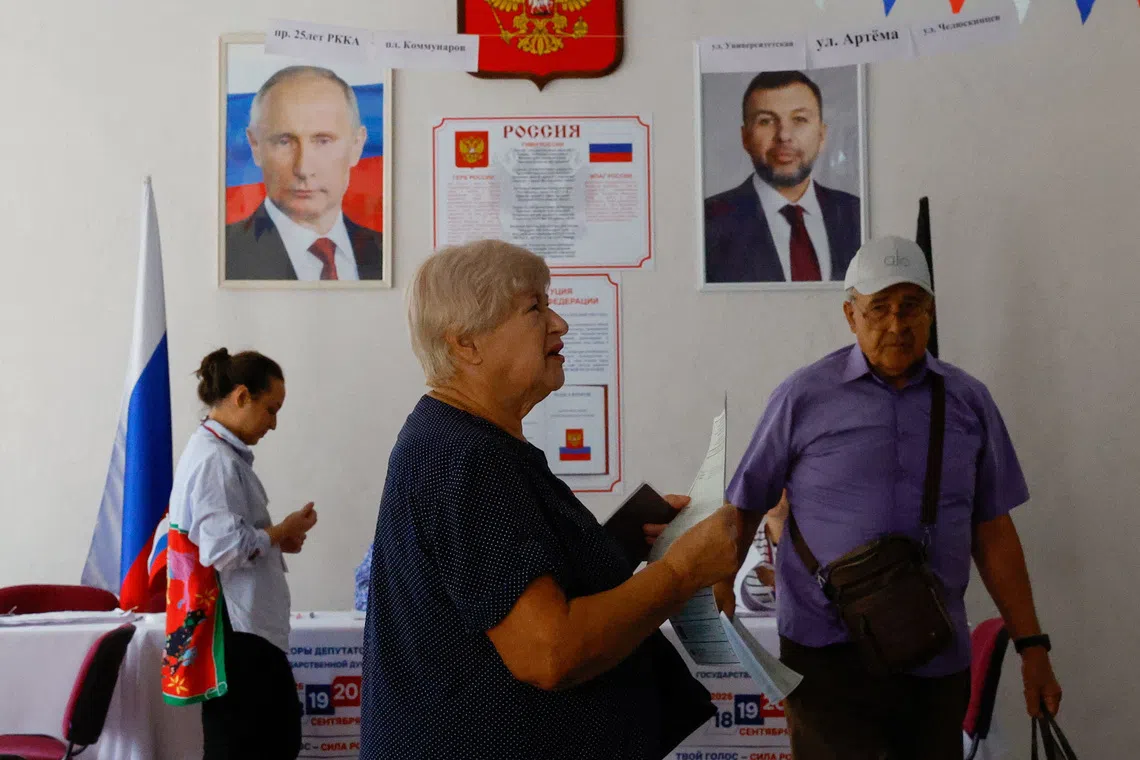 Russian exiles cast votes to voice dissent to Putin and Ukraine war