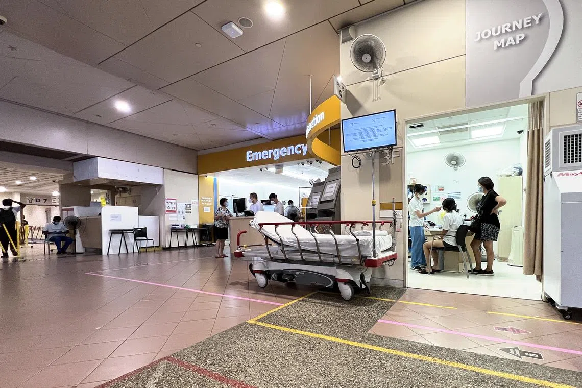 In Singapore, the problem of overcrowding at EDs has been around for years, but has become worse with the Covid-19 pandemic.