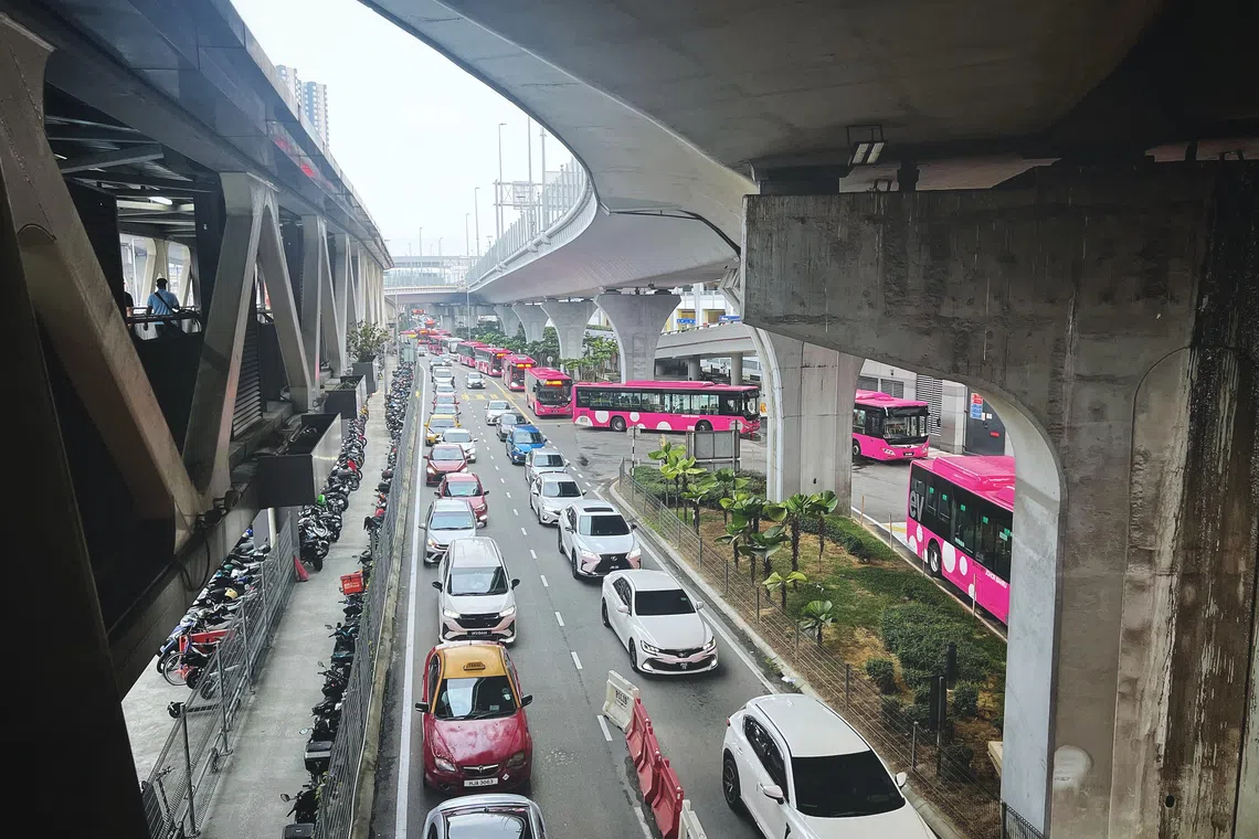 Jalan Jim Quee, near Johor Bahru checkpoint, will close to private vehicles in 2027