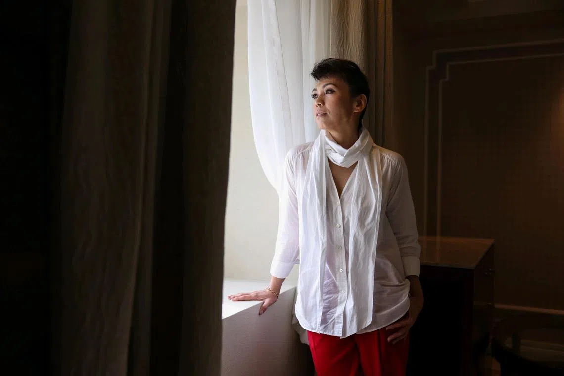 Singaporean singer and actress Kit Chan.