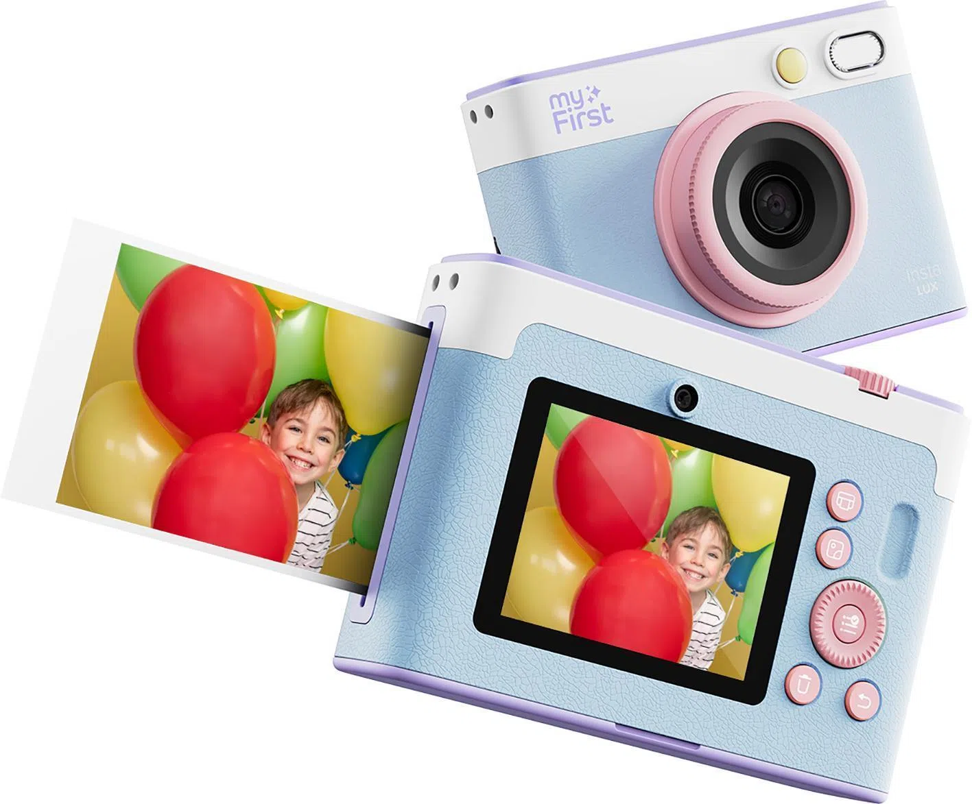 Resistant to water and fingerprints, myFirst Camera Insta Lux prints are said to stay vibrant for more than 10 years.