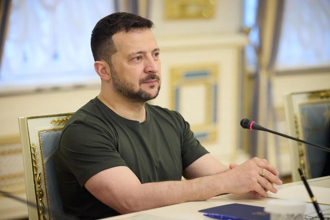 Moscow has targeted Ukrainian President Volodymyr Zelensky since the start of its invasion of Ukraine, in February 2022.