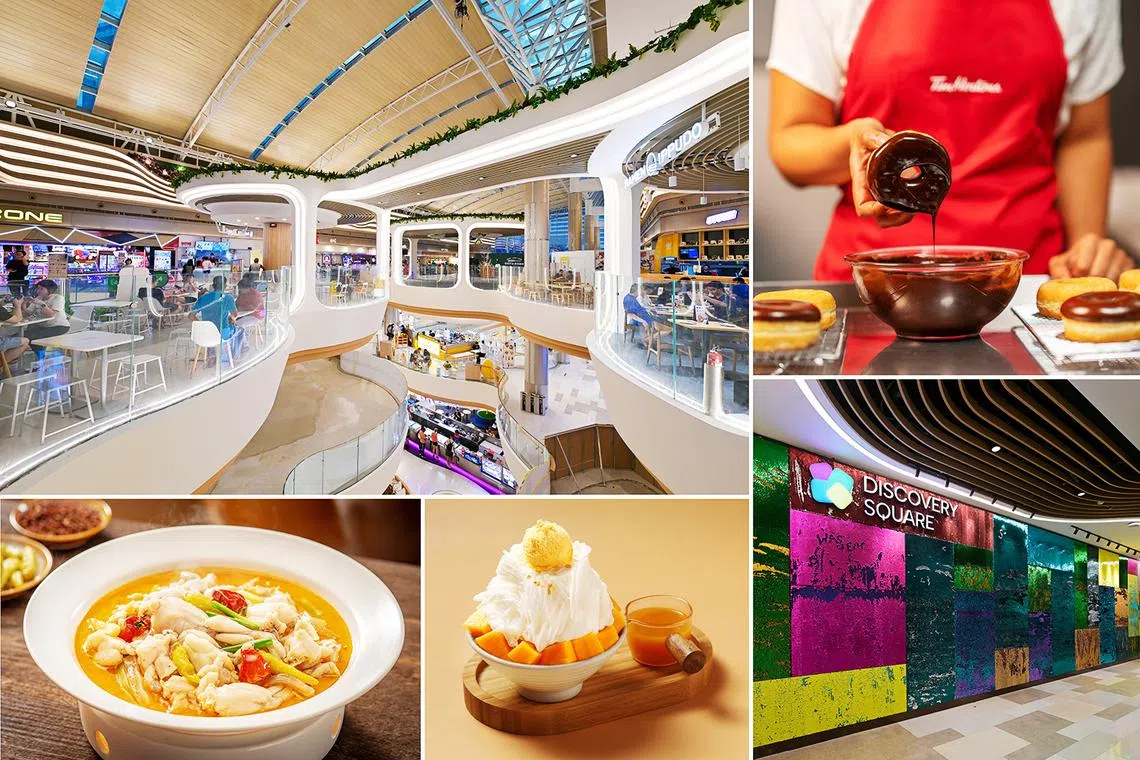 Check out new eateries, an interactive sequin wall and refurbished surroundings at City Square Mall.
