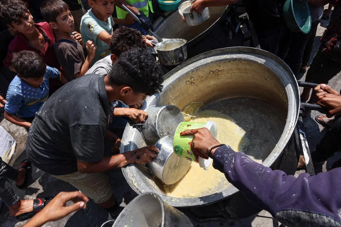 Aid groups have warned of surging numbers of malnourished children in war-ravaged Gaza.