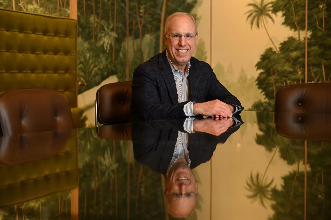 Portrait of Stephen Spinelli, the President of Babson College, taken on Feb 21, 2024.