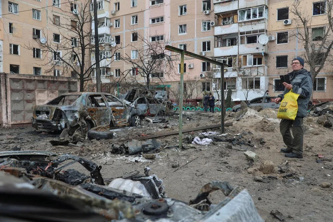 Russian strikes pushing Ukraine towards humanitarian catastrophe, says EU