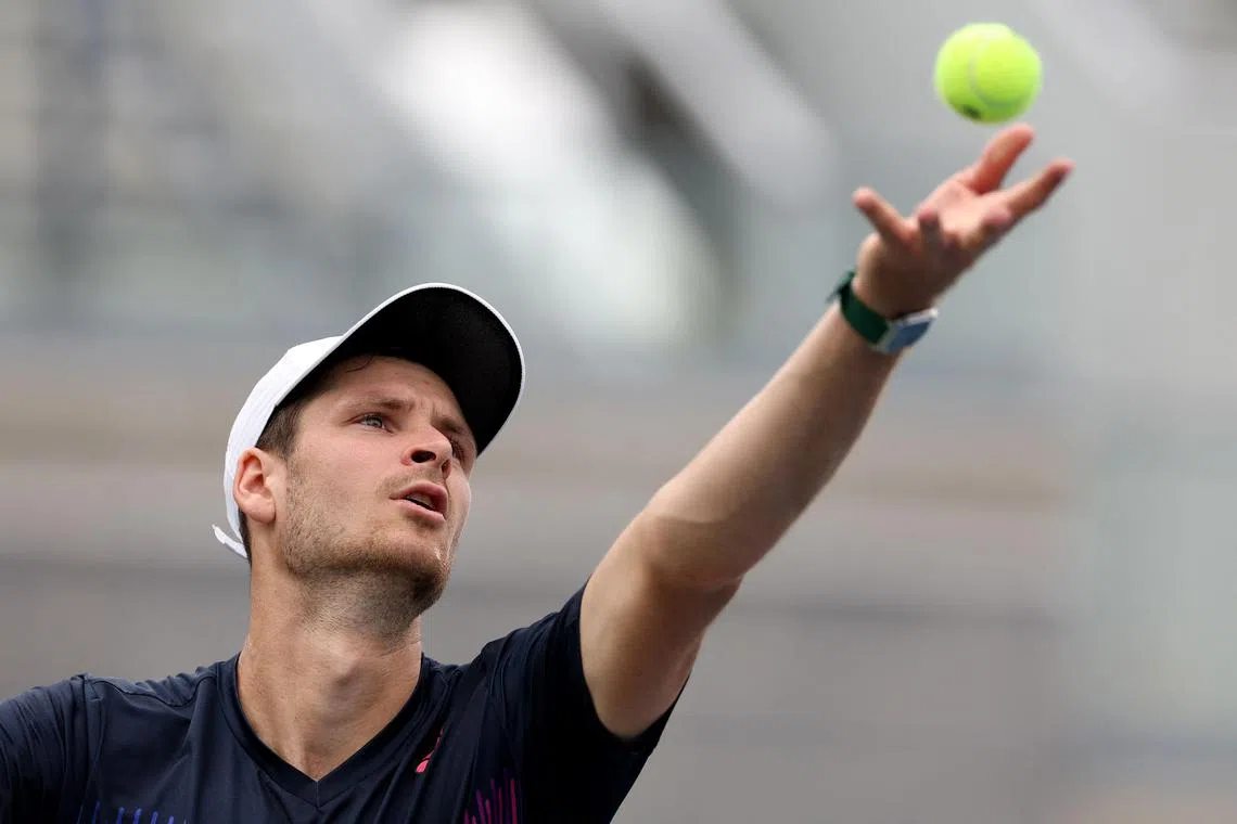 World number eight Hubert Hurkacz will donate €100 (S$143) for every ace he hits until the end of the season to the victims of severe flooding in his home country.