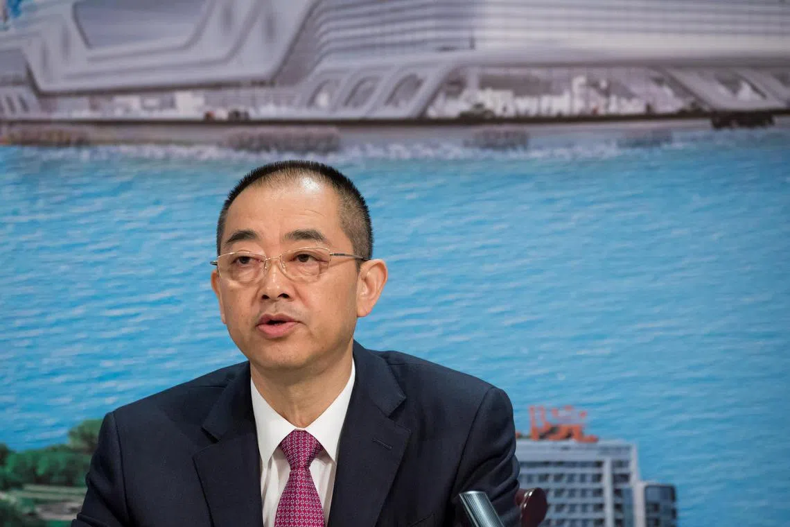 Mr Xia Haijun sold his home in Hong Kong at a loss of HK$74 million (S$12.8 million).