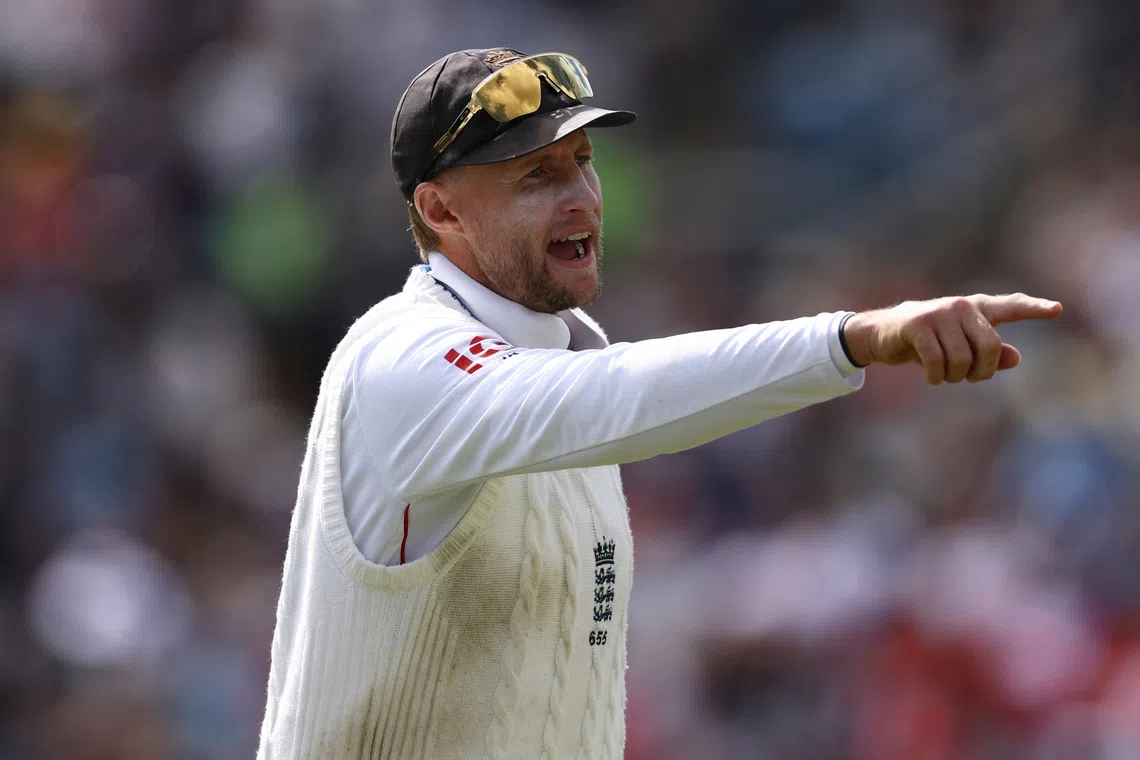 Cricket - First Test - England v Pakistan - Headingley Cricket Ground, Leeds, Britain - August 21, 2026 England's Joe Root reacts Action Images via Reuters/Lee Smith
