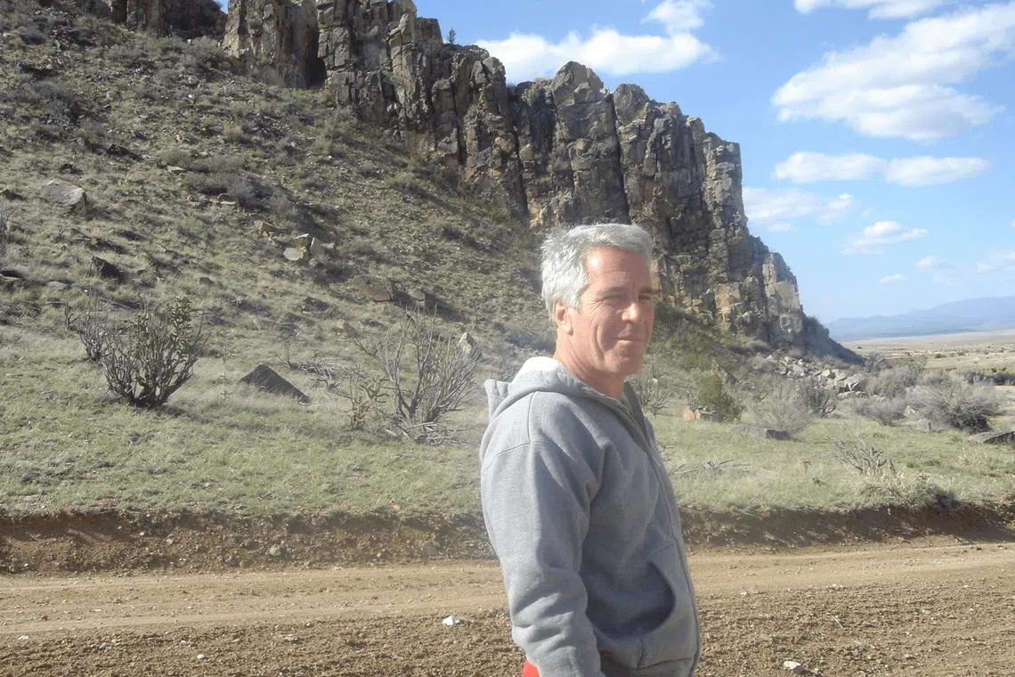 Jeffrey Epstein is seen in this image released by the Department of Justice in Washington, on Dec 19, 2025.