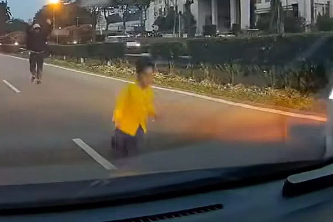 The incident is believed to have occurred at Jalan Tun Razak Susur 5 towards Jalan Datin Halimah at 6.18am on Jan 14.