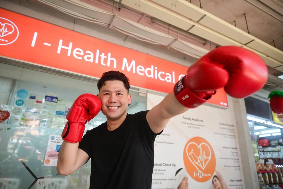 ST20250228_202522400482 ramoney30 Azmi Athni//

Entrepreneur Andrew Chim, 37, outside his I-Health Medical Clinic in Serangoon North on February 28, 2025.

ST PHOTO: AZMI ATHNI

