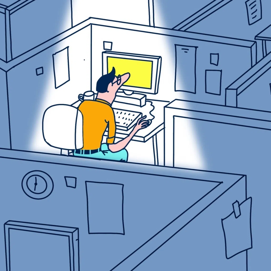 Employees should also “take ownership” if it was within his or her power to deliver the work before going on leave.