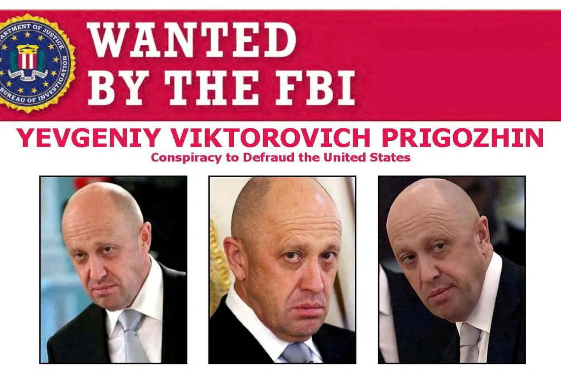 Russian Yevgeny Prigozhin, head of the Wagner mercenary group in Russia, is being investigated in Ukraine for war crimes.