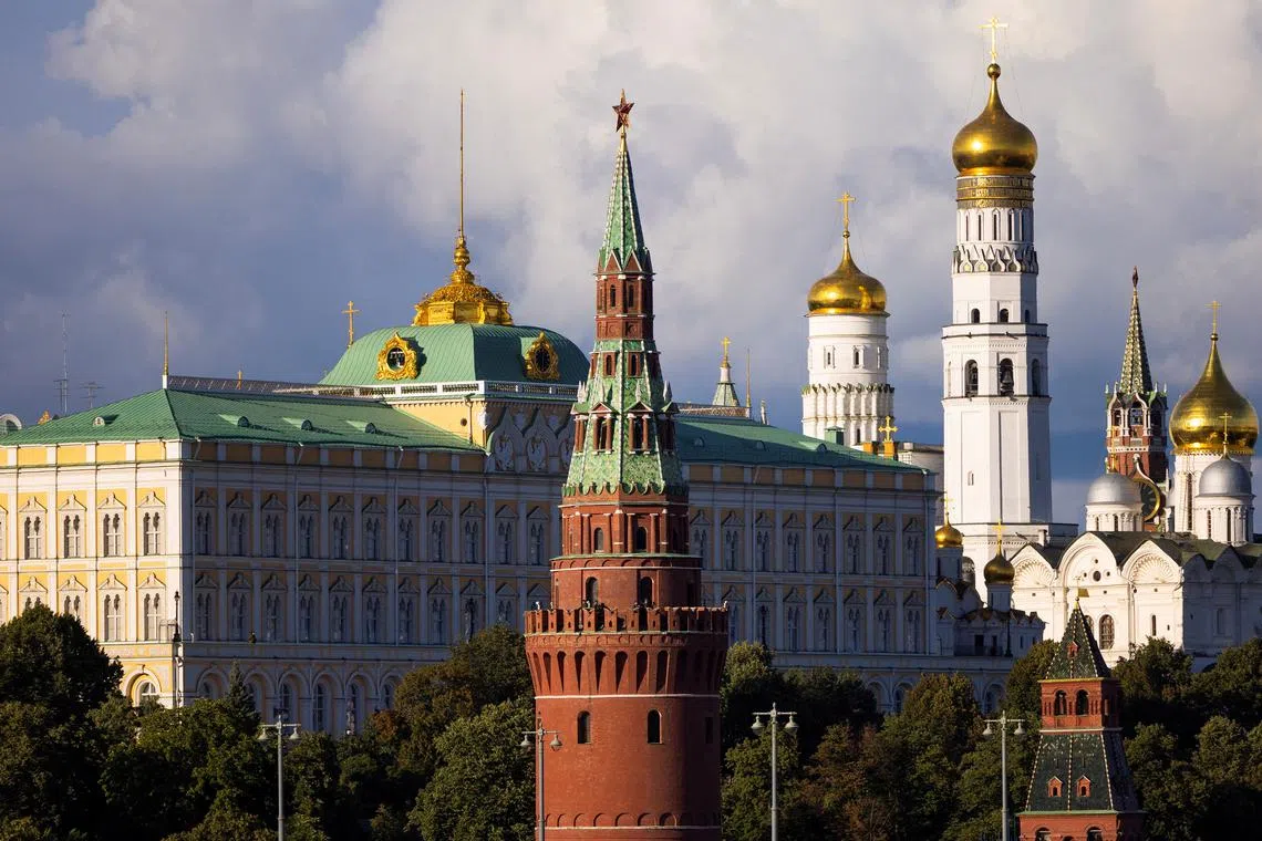 A general view of the Kremlin in Moscow, Russia, August 12, 2024. REUTERS/Maxim Shemetov/File Photo