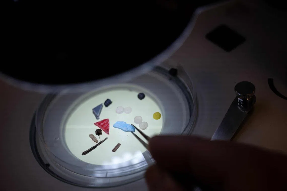 Made from fossil fuels, the pellets, called nurdles, constitute the building blocks of most plastic products.