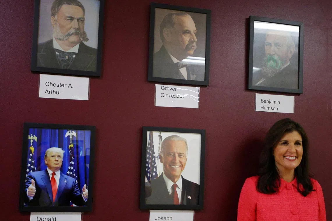 Republican presidential candidate Nikki Haley is a former South Carolina governor and United Nations ambassador.