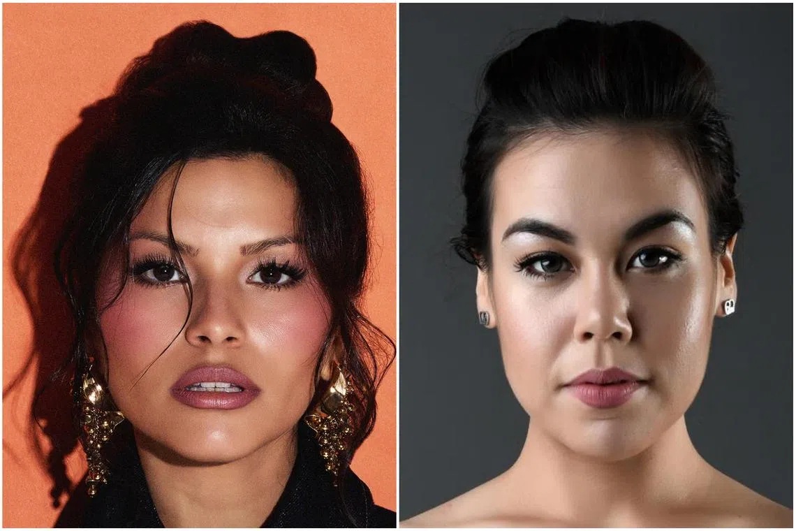 Tabitha Nauser (left) and Frances Lee will share the role of Mary Magdalene across the production’s 23 performances.