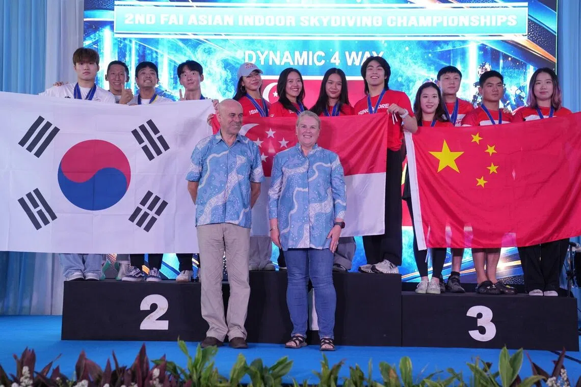 Kyra Poh, Choo Yi Xuan, Vera Poh and Kai Minejima-Lee won the four-way dynamic event ahead of South Korea and China.