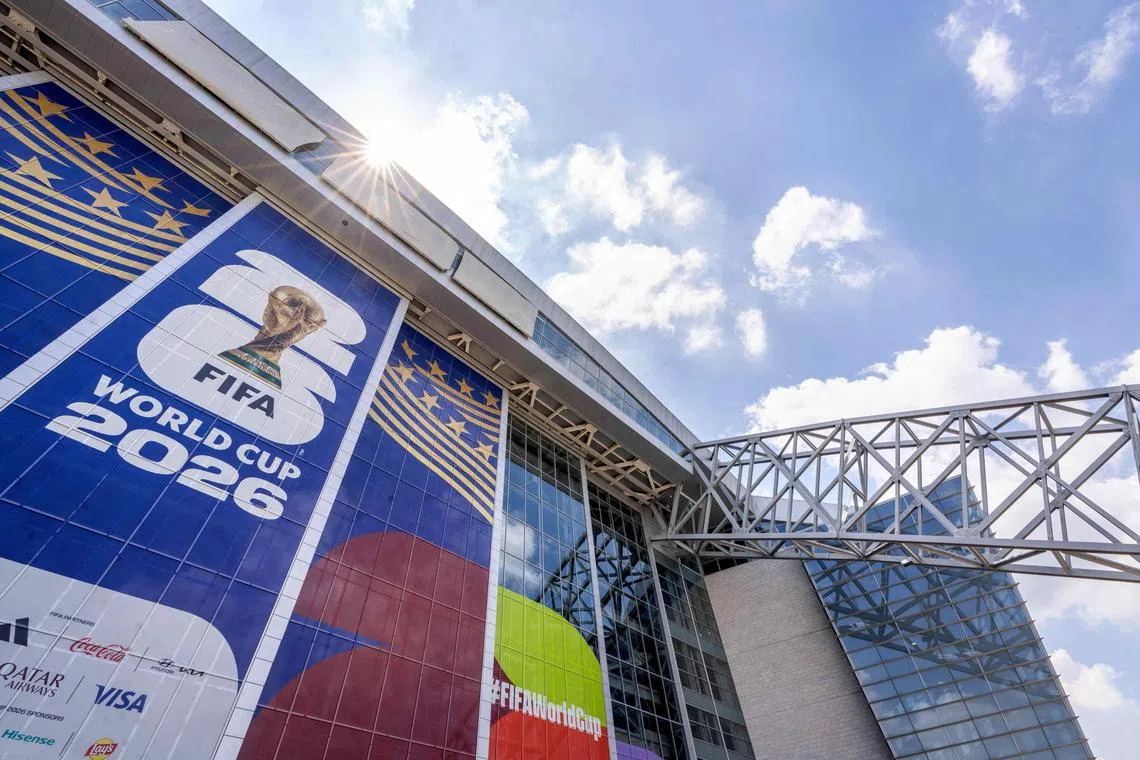 The June 14 World Cup opener between the Netherlands and Japan at Dallas Stadium (above) is among the five group-stage matches The Straits Times will be watching closely.