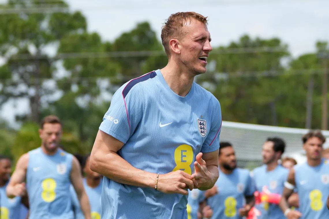 Soccer Football - International Friendly - England Training - The Gardens North County District Park, Palm Beach Gardens, Florida, U.S. - June 2, 2026 England's Dan Burn during training IMAGN IMAGES via Reuters/Jim Rassol
