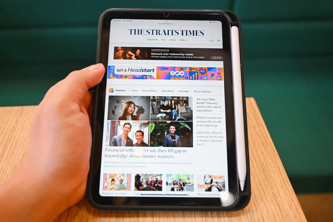 The ST Headstart site, seen on March 17, 2025.