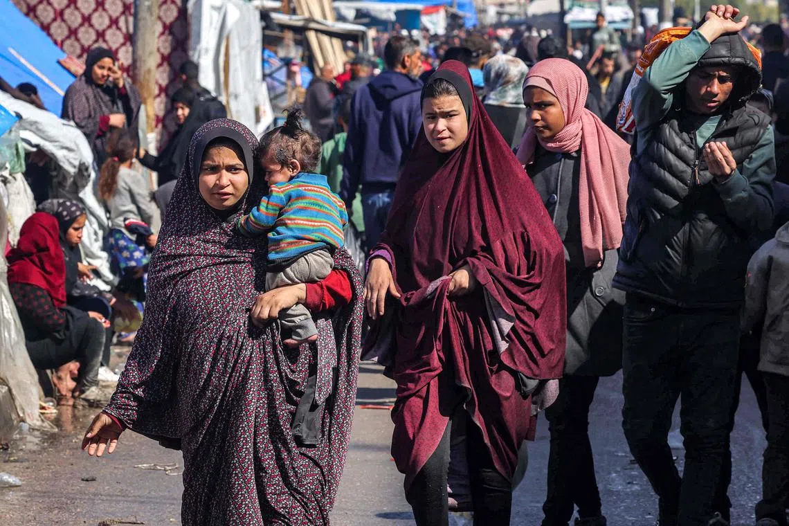 In an interview airing on Feb 11, Mr Netanyahu reiterated his intention to extend Israel’s military operation to the city.