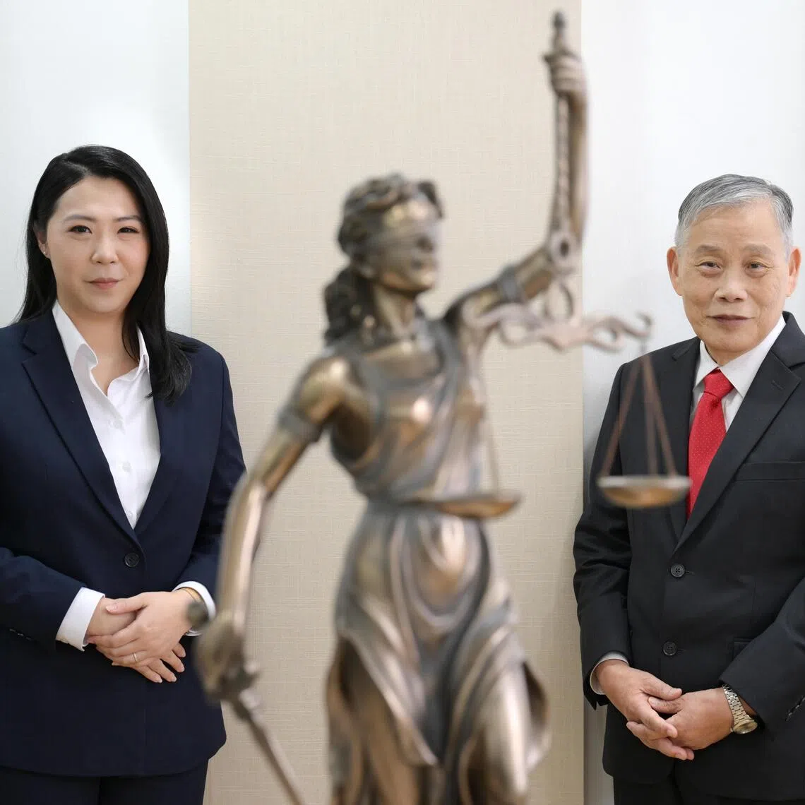 Father and daughter duo, Peter Low and Christine Low, were both named among the 15 top-rated lawyers in the poll.