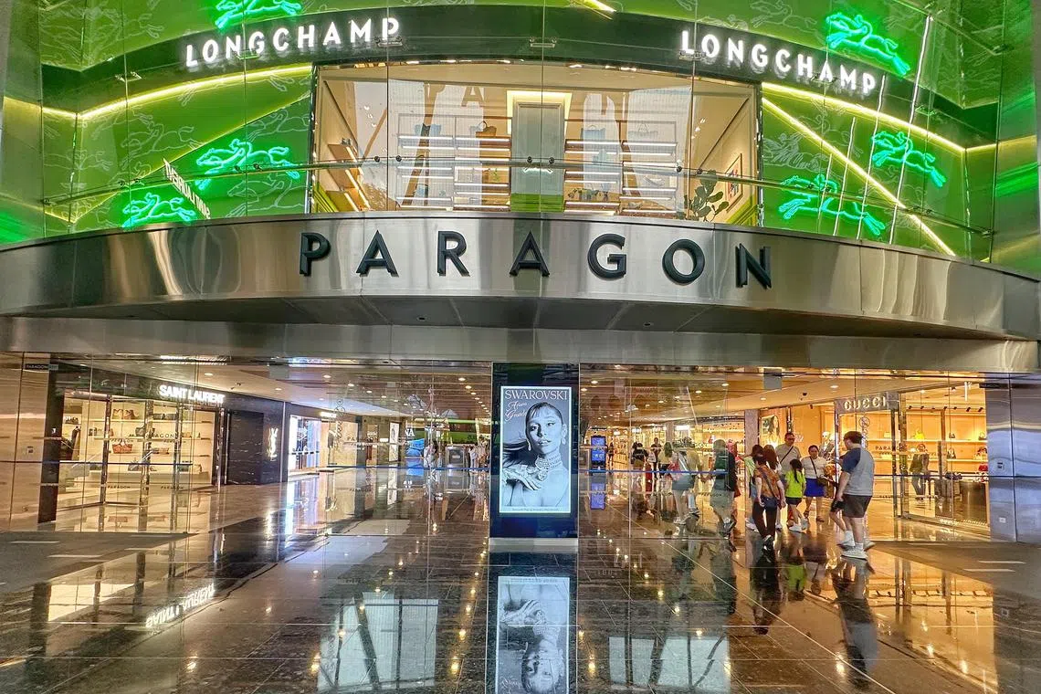 Generic picture of Paragon Mall along Orchard Road on Feb 11, 2025 . 

The Singapore Exchange-listed real estate investment trust (Reit) that holds Orchard Road’s The Paragon mall has received a $2.78 billion buyout offer from its major shareholder.
Cuscaden Peak Investments – formerly Singapore Press Holdings (SPH) – proposed to privatise and delist Paragon Reit by way of a trust scheme of arrangement, they jointly announced on Feb 11.
Paragon Reit currently owns Paragon mall, which accounts for 72 per cent of the Reit’s value, as well as The Clementi Mall and South Australia’s Westfield Marion Shopping Centre.