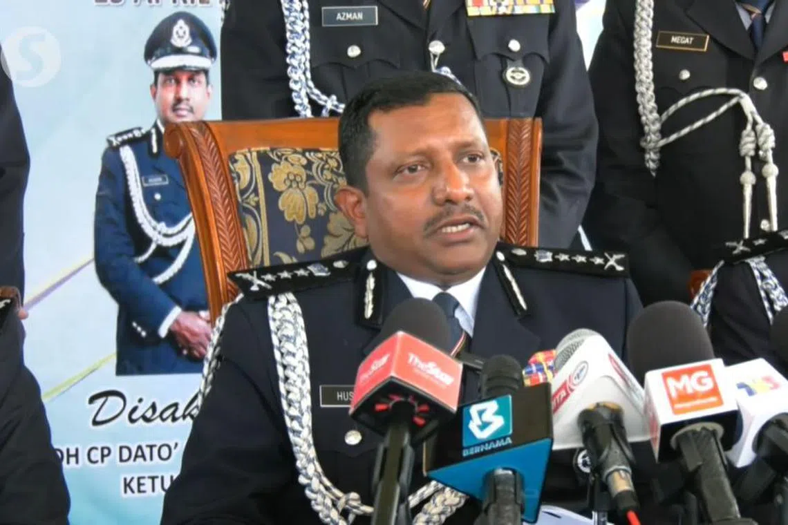 Selangor police chief commissioner Datuk Hussein Omar Khan (pictured) said that investigations did not indicate that the threats would escalate to a shooting.