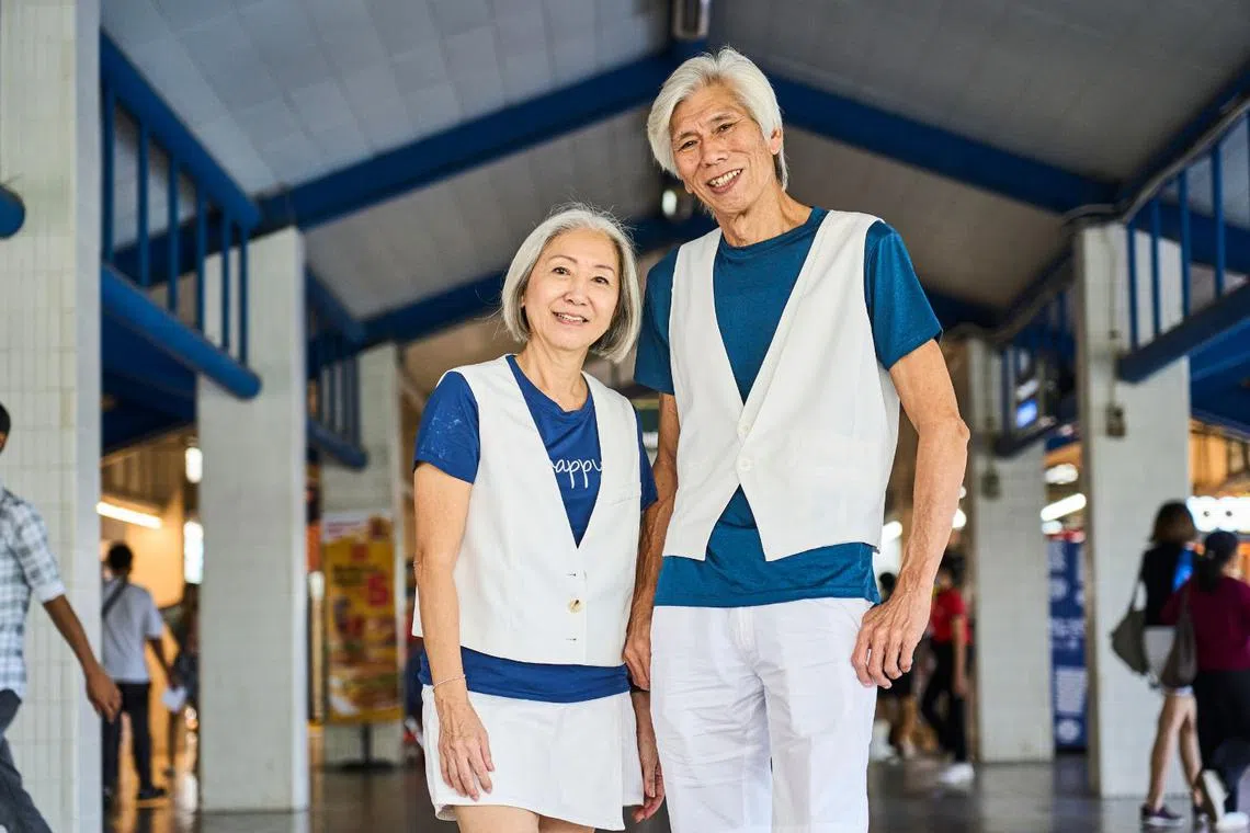 Still hitting the high notes in their golden years, Davidson Teo and Gillian Goh use music to remind others that age is no barrier to passion.