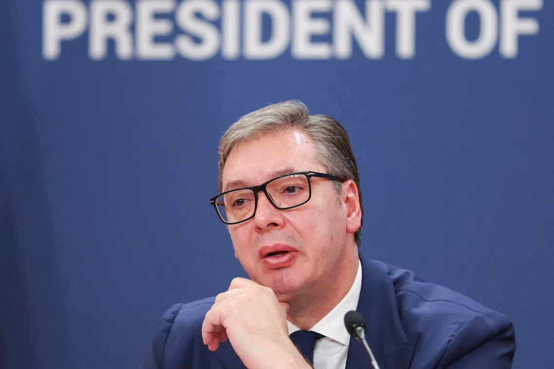 Serbia's government to propose dissolving parliament for an election, report says